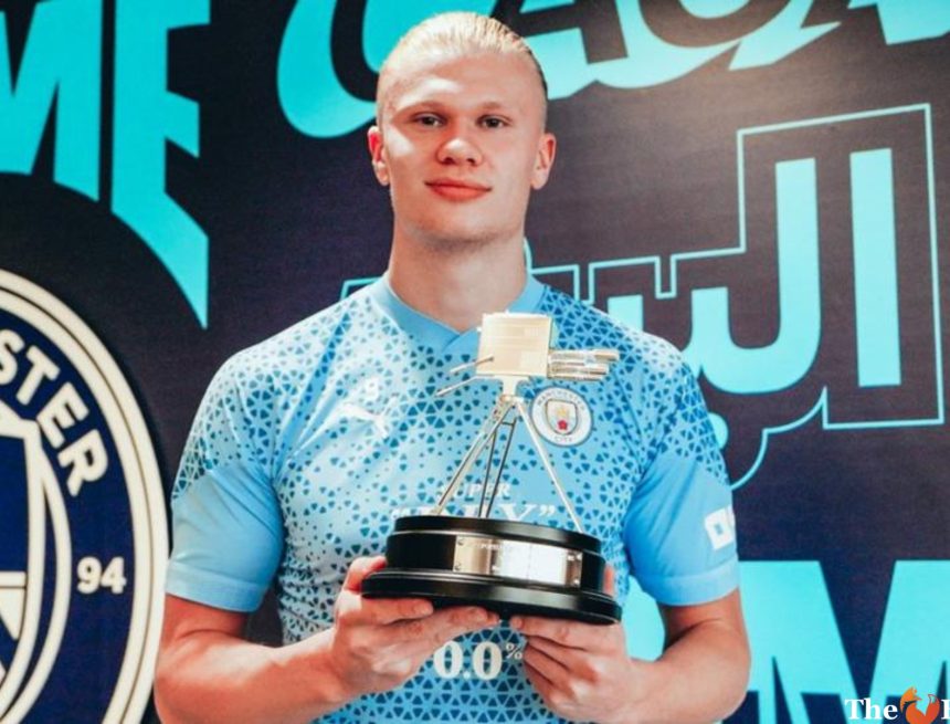 Sports Personality of the Year 2023: Manchester City's Erling Haaland wins World Sports Star award