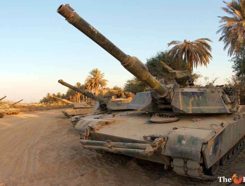 U.S. Air Force fighters patrol the no-fly zone over Iraq. After the First Gulf War in 1991 U.S. and Allied forces began Operation Southern Watch on Aug. 26 1992 to ensure Iraq's compliance with cease fire agreements. (BSLOC_2011_3_39)