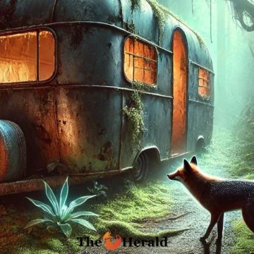 الثعلب الأَخْيَلُ في مقطورة الجبل