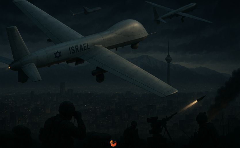 الموساد زرع قاعدة طائرات انتحارية بدون طيار بالقرب من العاصمة الإيرانية