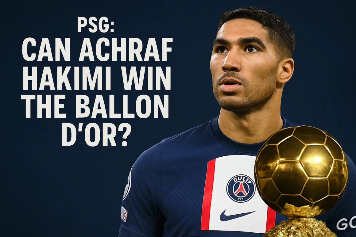 PSG: Can Achraf Hakimi win the Ballon d ‘Or?