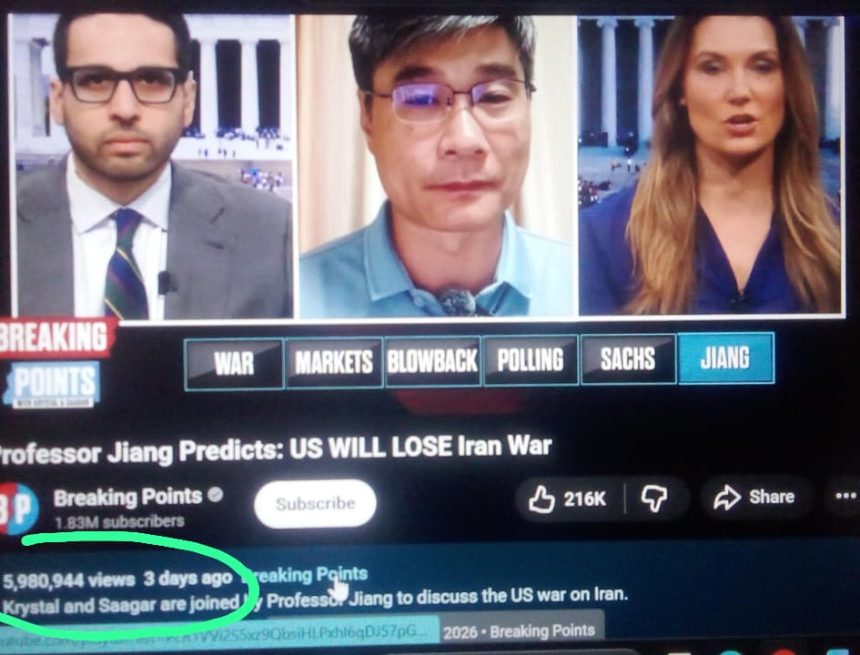 Le professeur Jiang Xueqin et la théorie de l’Histoire Prédictive : Un Nostradamus de Chine a prédit une guerre entre les États-Unis et l’Iran