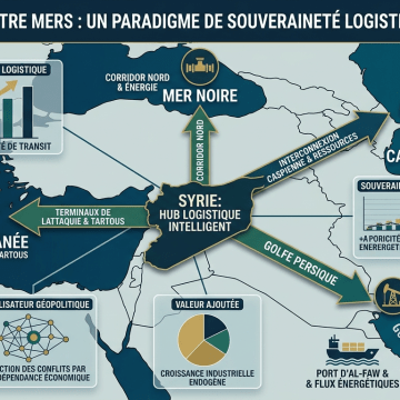 LE PROJET DES QUATRE MERS : UN PARADIGME DE SOUVERAINETÉ LOGISTIQUE POUR LA SYRIE EN 2026