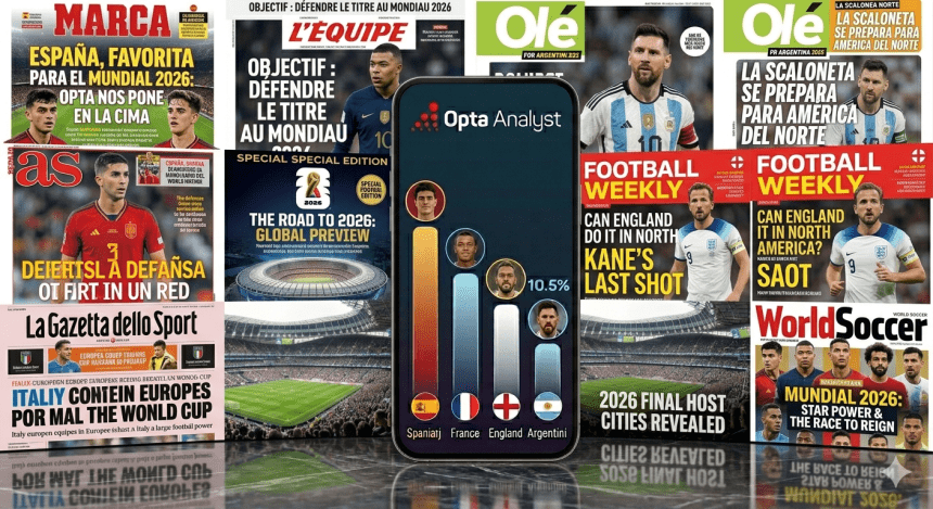 كأس العالم 2026: إسبانيا تتصدر توقعات الفوز بفارق 16%.. والأرجنتين خارج دائرة المرشحين الأوائل