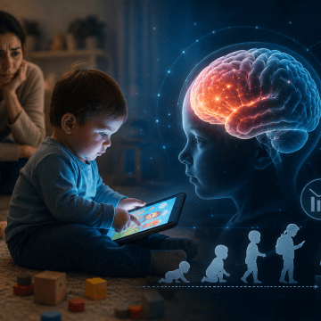 الشاشة الصغيرة وعواقبها الكبيرة: كيف تعيد الأجهزة اللوحية تشكيل دماغ طفلك قبل سن الثانية؟
