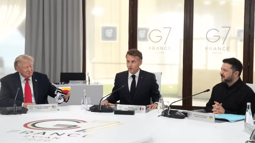6a312576997c8922469076 Sommet du G7 à Évian : Trump, l’Iran et l’Ukraine au cœur des discussions entre les grandes puissances